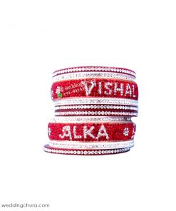 Personalize wedding name bangles