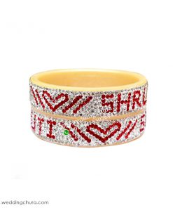 Indian Bridal Bangles With Name