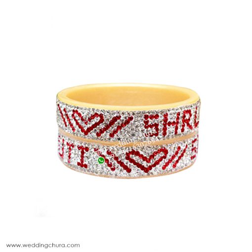 Indian Bridal Bangles With Name