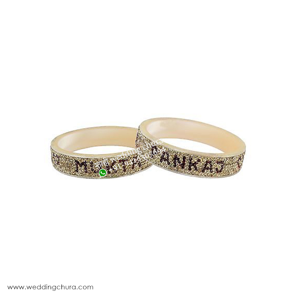 Lakh Bangles With Name And Photo » Wedding Chura
