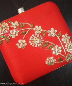 Red Party Clutch
