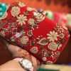 Red Party Clutch