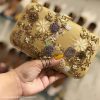 Golden Latest Design Clutch