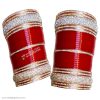 red bridal chura