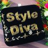 Casual Black Clutch